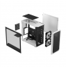 Fractal Design Focus 2 RGB White TG Clear Tint, Midi Tower, Power supply included No