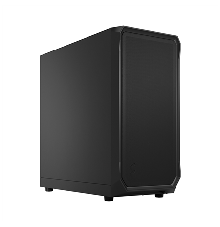 Fractal Design Focus 2 Black Solid, Midi Tower, Power supply included No
