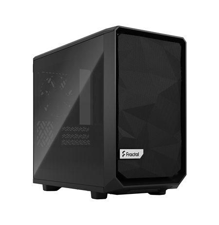Fractal Design Meshify 2 Nano  Black TG dark tint,  ITX, Power supply included No
