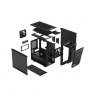 Fractal Design Meshify 2 Nano  Black TG dark tint,  ITX, Power supply included No