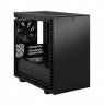 Fractal Design Define 7 Nano Black TG Light Tint, Mini ITX,  Mini-DTX, Power supply included No