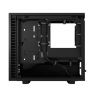 Fractal Design Define 7 Nano Black TG Light Tint, Mini ITX,  Mini-DTX, Power supply included No
