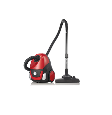 Gorenje Vacuum cleaner VCEB11CXRII Bagged, Power 800 W, Dust capacity 2 L, Red