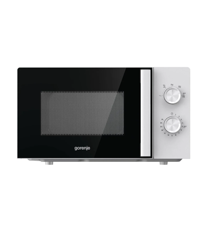 Gorenje Microwave Oven MO20E1WH Free standing, 20 L, 800 W, Grill, White