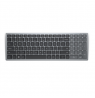 Dell | Keyboard | KB740 | Keyboard | Wireless | US | Titan Gray | 2.4 GHz, Bluetooth 5.0 | 506 g