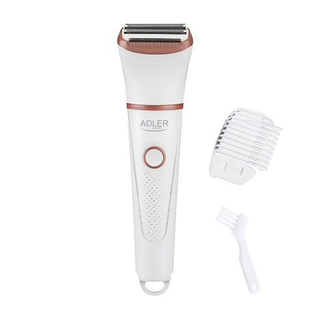 Adler Lady Shaver AD 2941 Wet & Dry, AAA, White