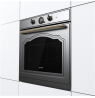Gorenje Oven BOS67371CLB 77 L, Built in, EcoClean, Mechanical, Steam function, Height 59.5 cm, Width 59.5 cm, Black