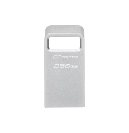 Kingston USB 3.2 Flash Drive  DataTraveler micro 256 GB, USB 3.2, Silver
