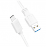 Logilink USB 3.2 Gen 1x1 Cable CU0175 1,5 m, White, USB-A Male, USB-C Male