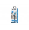 Lanberg CA-CMCM-45CU-0005-BK USB cable 0.5 m USB4 Gen 2x2 USB C Black, Blue