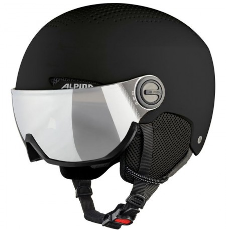 WINTER HELMET ALPINA ARBER VISOR Q LITE BLACK MATT 54-58