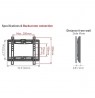 BARKAN E202.B 37" LCD, fiksuotas, sieninis, juodas