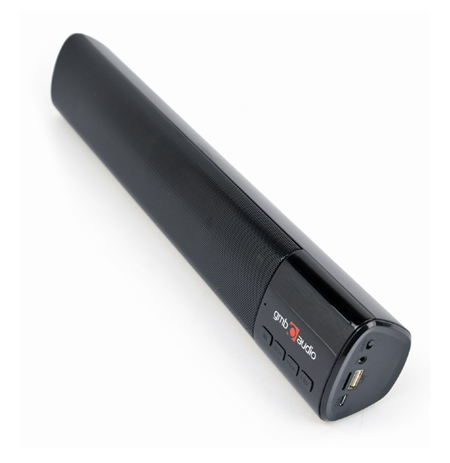 Gembird Bluetooth soundbar  SPK-BT-BAR400-01 2 x 5 W, Bluetooth, Portable, Wireless connection, Black