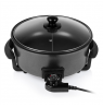Tristar Multifunctional grill pan XL PZ-9135 Grill, Diameter 30 cm, 1500 W, Lid included, Fixed handle, Black
