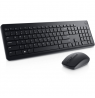 Dell | Keyboard and Mouse | KM3322W | Keyboard and Mouse Set | Wireless | Batteries included | Russian | Black | Wireless connec