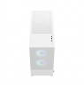 Fractal Design Pop Air RGB White TG Clear Tint, ATX, mATX, Mini ITX, Power supply included No