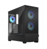 Fractal Design | op Air RGB | Side window | ATX, mATX, Mini ITX | ATX | Black TG Clear Tint