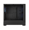 Fractal Design op Air RGB Black TG Clear Tint, ATX, mATX, Mini ITX, Power supply included No