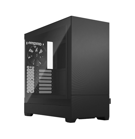 Fractal Design Pop Silent Black TG Clear Tint, ATX, mATX, Mini ITX, Power supply included No