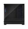 Fractal Design Pop XL Air RGB Black TG Clear Tint, E-ATX up to 280 mm, ATX , mATX, Mini ITX, Power supply included No