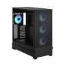Fractal Design Pop XL Air RGB Black TG Clear Tint, E-ATX up to 280 mm, ATX , mATX, Mini ITX, Power supply included No