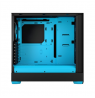 Fractal Design Pop Air RGB  Cyan Core TG Clear Tint, ATX, mATX, Mini ITX, Power supply included No