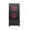 Fractal Design Pop Air RGB Magenta Core TG Clear Tint, ATX, mATX, Mini ITX, Power supply included No
