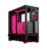Fractal Design Pop Air RGB Magenta Core TG Clear Tint, ATX, mATX, Mini ITX, Power supply included No