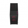 Fractal Design Pop Air RGB Magenta Core TG Clear Tint, ATX, mATX, Mini ITX, Power supply included No