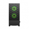 Fractal Design Pop Air RGB Green Core TG Clear Tint, ATX, mATX, Mini ITX, Power supply included No