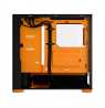 Fractal Design Pop Air RGB Orange Core TG Clear Tint, ATX, mATX, Mini ITX, Power supply included No