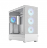 Fractal Design | Pop XL Air RGB | Side window | White TG Clear Tint | E-ATX up to 280 mm, ATX , mATX, Mini ITX | ATX