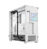 Fractal Design Pop XL Air RGB White TG Clear Tint, E-ATX up to 280 mm, ATX , mATX, Mini ITX, Power supply included No