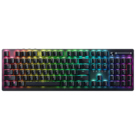 Razer Gaming Keyboard  Deathstalker V2 RGB LED light, US, Wired, Black, Optical Switches (Linear), Numeric keypad