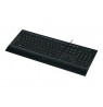 Klaviatūra laidinė Logitech K280e corded USB INTNL (US) (920-005217),  juoda