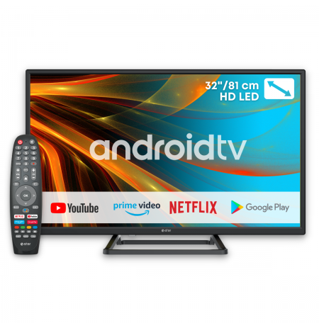 eSTAR Android TV 32"/82cm 2K HD LEDTV32A2T2