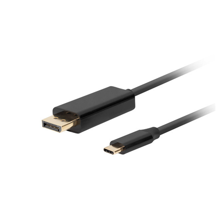 Lanberg USB-C to DisplayPort Cable, 1.8 m 4K/60Hz, Black