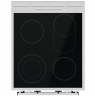 Gorenje Cooker GECS5C70WA Hob type Vitroceramic
