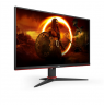 AOC Monitor Q27G2E/BK 27 ", VA, QHD, 2560 x 1440, 16:9, 1 ms, 250 cd/m², Black/Red, 155 Hz, HDMI ports quantity 2