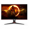 AOC Monitor Q27G2E/BK 27 ", VA, QHD, 2560 x 1440, 16:9, 1 ms, 250 cd/m², Black/Red, 155 Hz, HDMI ports quantity 2