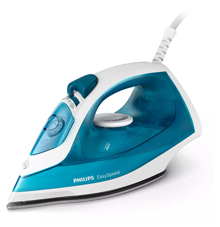 Philips Iron EasySpeed GC1750/20  Steam Iron, 2000 W, Water tank capacity 220 ml, Continuous steam 25 g/min, Blue