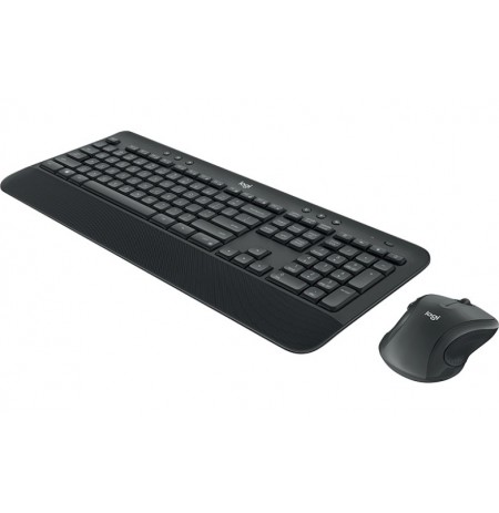 Belaidė klaviatūra ir pelė Logitech Advance Wireless MK545, Juoda