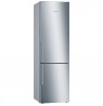 Bosch | Refrigerator | KGE398IBP Series 6 | Energy efficiency class B | Free standing | Combi | Height 201 cm | Fridge net capac