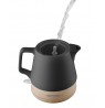 Concept RK0062 electric kettle 1 L 1200 W Anthracite, Wood