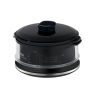 TEFAL VC1401 Food Steamer, Capacity 6L, 2 containers, Mechanical timer, Water level indicator, Power 900W, Black