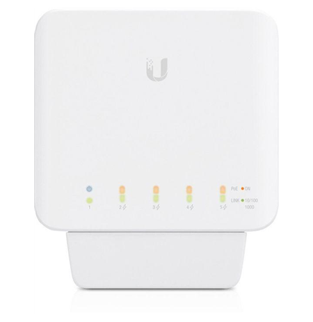 Ubiquiti USW-Flex Indoor/outdoor 5Port Poe Gigabit Switch with 802.3bt Input Power Support