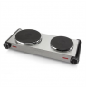 Tristar Free standing table hob KP-6248 Number of burners/cooking zones 2, Stainless Steel/Black, Electric