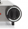 Tristar Free standing table hob KP-6248 Number of burners/cooking zones 2, Stainless Steel/Black, Electric