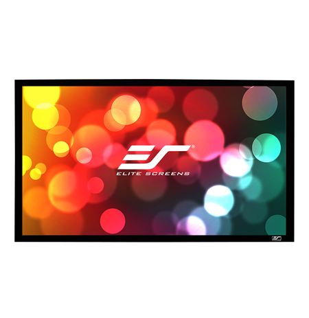 Elite Screens SableFrame Series ER120WH1 Diagonal 120 ", 16:9, Viewable screen width (W) 266 cm, Black