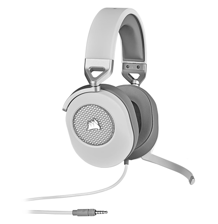 Corsair Surround Gaming Headset HS65 Built-in microphone, White, Wired